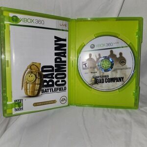 Battlefield Bad Company Gold Edition Xbox 360 EA Games CIB Microsoft 2008 NTSC